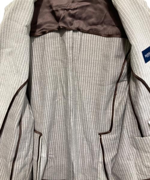 BARBA（バルバ）BARBA (バルバ) テーラードジャケット ベージュ サイズ:50の古着・服飾アイテム