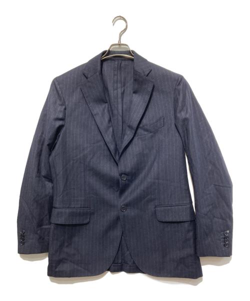 LARDINI（ラルディーニ）LARDINI (ラルディーニ) ウールセットアップスーツ ネイビー サイズ:52の古着・服飾アイテム
