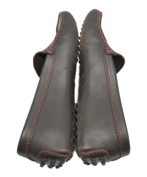 TOD'S（トッズ）TOD'S (トッズ) Ferrari (フェラーリ) ドライビングシューズ ブラウン サイズ:8 1/2の古着・服飾アイテム