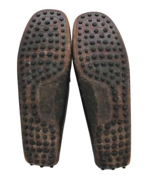 TOD'S（トッズ）TOD'S (トッズ) Ferrari (フェラーリ) ドライビングシューズ ブラウン サイズ:8 1/2の古着・服飾アイテム