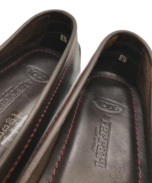 TOD'S（トッズ）TOD'S (トッズ) Ferrari (フェラーリ) ドライビングシューズ ブラウン サイズ:8 1/2の古着・服飾アイテム