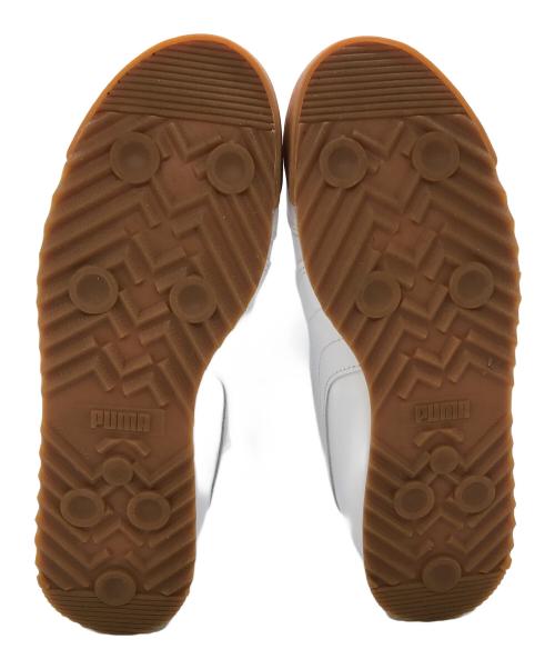 maison kitsune（メゾンキツネ）maison kitsune (メゾンキツネ) PUMA (プーマ) ローカットスニーカー ホワイト サイズ:27ｃｍの古着・服飾アイテム