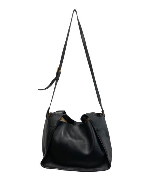 STELLA McCARTNEY（ステラマッカートニー）STELLA McCARTNEY (ステラマッカートニー) パンチングショルダーバッグ ブラックの古着・服飾アイテム