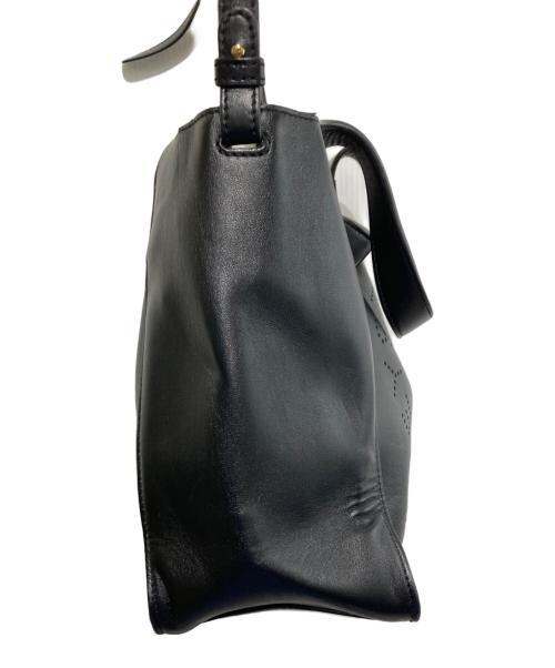 STELLA McCARTNEY（ステラマッカートニー）STELLA McCARTNEY (ステラマッカートニー) パンチングショルダーバッグ ブラックの古着・服飾アイテム