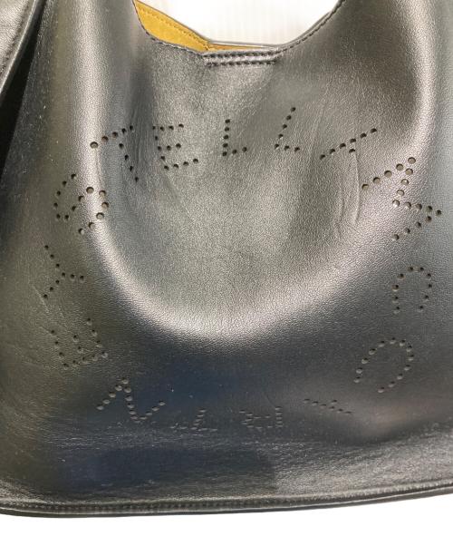 STELLA McCARTNEY（ステラマッカートニー）STELLA McCARTNEY (ステラマッカートニー) パンチングショルダーバッグ ブラックの古着・服飾アイテム