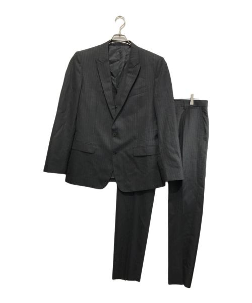 DOLCE & GABBANA（ドルチェ＆ガッバーナ）DOLCE & GABBANA (ドルチェ＆ガッバーナ) 3Pスーツ グレー サイズ:7Rの古着・服飾アイテム
