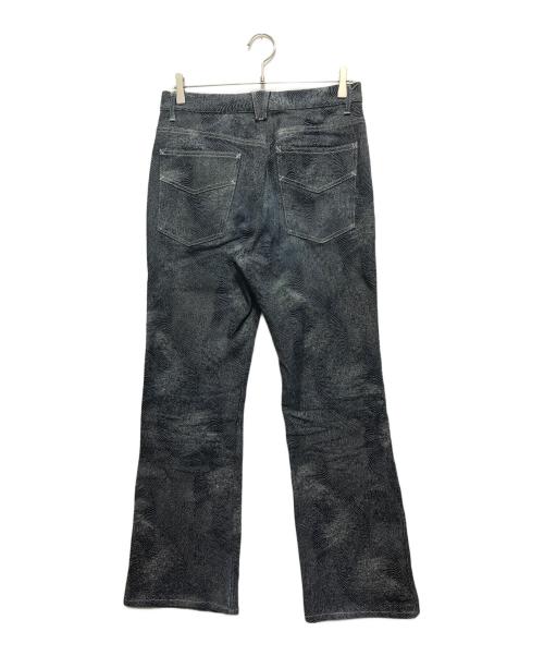 SASQUATCHfabrix.（サスクワッチファブリックス）SASQUATCHfabrix. (サスクワッチファブリックス) Needles (ニードルズ) Boot-cut jean ネイビー サイズ:SIZE Sの古着・服飾アイテム