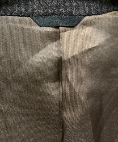 STUDIO by D'URBAN（スタジオバイダーバン）STUDIO by D'URBAN (スタジオバイダーバン) ｳｰﾙﾁｪｯｸ2Bﾃｰﾗｰﾄﾞｼﾞｬｹｯﾄ ブラウン サイズ:SIZE 96Y7 未使用品の古着・服飾アイテム