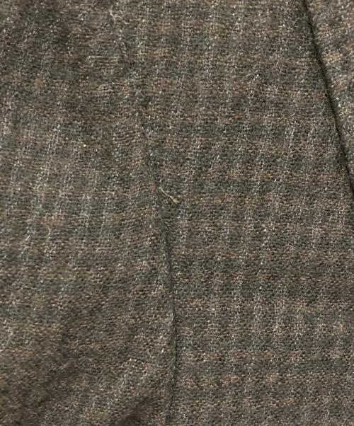 STUDIO by D'URBAN（スタジオバイダーバン）STUDIO by D'URBAN (スタジオバイダーバン) ｳｰﾙﾁｪｯｸ2Bﾃｰﾗｰﾄﾞｼﾞｬｹｯﾄ ブラウン サイズ:SIZE 96Y7 未使用品の古着・服飾アイテム