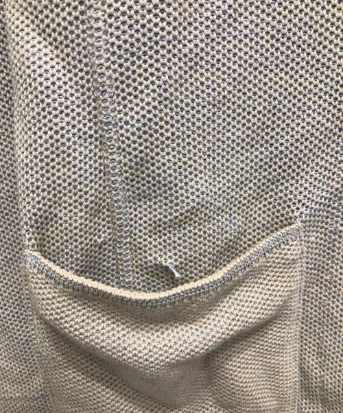 LARDINI（ラルディーニ）LARDINI (ラルディーニ) Jacquard knit jacket ベージュ サイズ:Sの古着・服飾アイテム