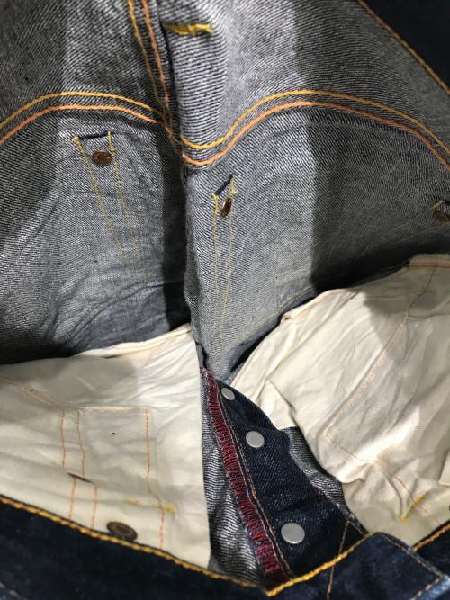 EVISU（エヴィス）EVISU (エビス) カモメデニムパンツ インディゴ サイズ:W28の古着・服飾アイテム