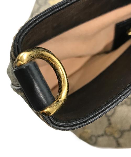 GUCCI（グッチ）GUCCI (グッチ) 蜂モノグラムハンドバッグの古着・服飾アイテム