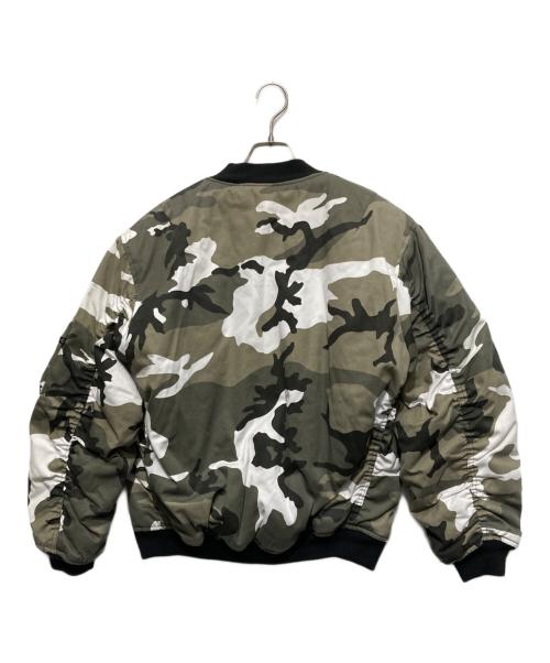 Fostex（フォステクス）Fostex (フォステクス) カモフラリバーシブルジャケット カーキ×オレンジ サイズ:Lの古着・服飾アイテム