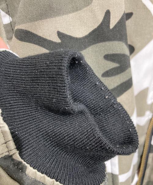 Fostex（フォステクス）Fostex (フォステクス) カモフラリバーシブルジャケット カーキ×オレンジ サイズ:Lの古着・服飾アイテム