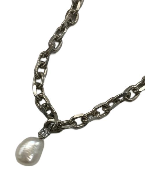 Simone Rocha（シモーネ ロシャ）Simone Rocha (シモーネ ロシャ) パールチェーンネックレス シルバーの古着・服飾アイテム