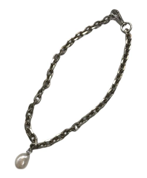 Simone Rocha（シモーネ ロシャ）Simone Rocha (シモーネ ロシャ) パールチェーンネックレス シルバーの古着・服飾アイテム