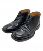 LOAKEローク）の古着「レザーシューズ」｜ブラック