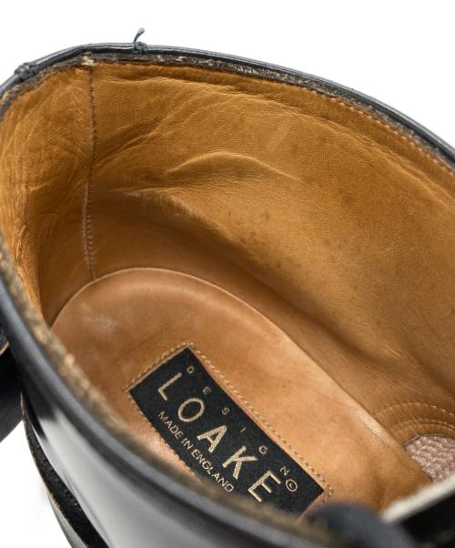 LOAKE（ローク）LOAKE (ローク) レザーシューズ ブラック サイズ:8の古着・服飾アイテム