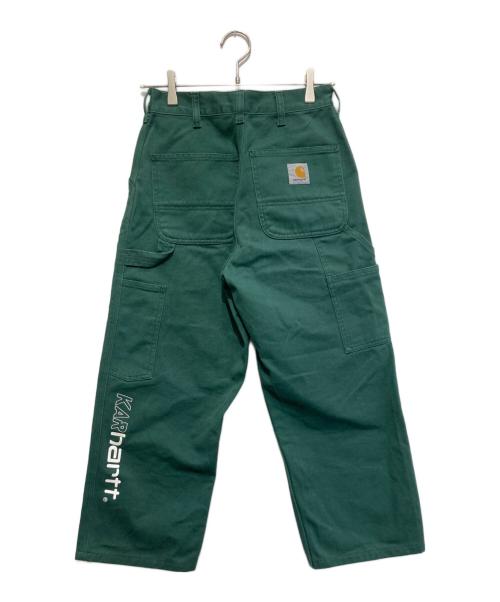 CarHartt（カーハート）CarHartt (カーハート) DOUBLE KNEE PANT グリーン サイズ:W28の古着・服飾アイテム