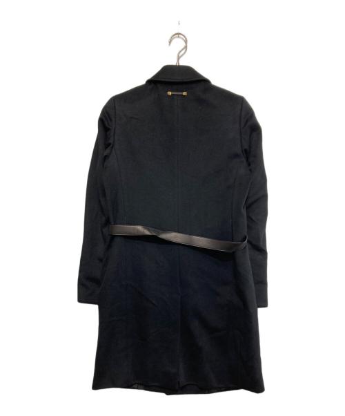 GUCCI（グッチ）GUCCI (グッチ) カシミヤブレンドステンカラーコート ブラック サイズ:40の古着・服飾アイテム