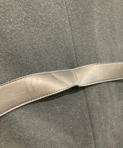 GUCCI（グッチ）GUCCI (グッチ) カシミヤブレンドステンカラーコート ブラック サイズ:40の古着・服飾アイテム