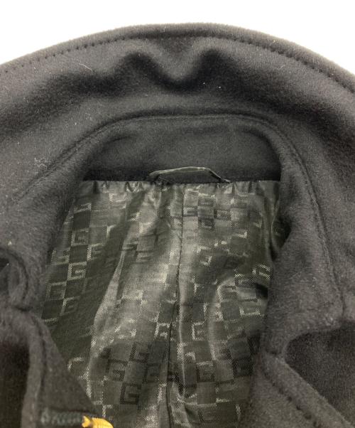 GUCCI（グッチ）GUCCI (グッチ) カシミヤブレンドステンカラーコート ブラック サイズ:40の古着・服飾アイテム