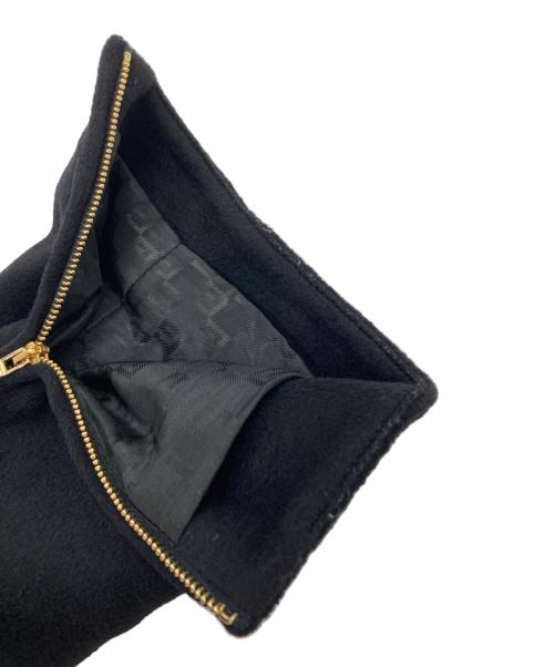 GUCCI（グッチ）GUCCI (グッチ) カシミヤブレンドステンカラーコート ブラック サイズ:40の古着・服飾アイテム