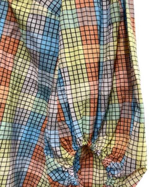 GANNI（ガニー）Ganni (ガニー) ブラウスワンピース マルチカラー サイズ:34の古着・服飾アイテム