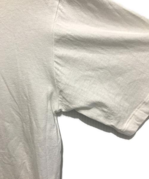 Saint Laurent Paris（サンローランパリ）Saint Laurent Paris (サンローランパリ) シグネチャーロゴプリントTシャツ ホワイト サイズ:Sの古着・服飾アイテム