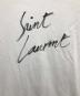 中古・古着 Saint Laurent Paris (サンローランパリ) シグネチャーロゴプリントTシャツ ホワイト サイズ:S：10000円