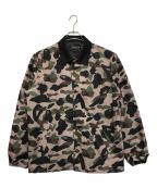 A BATHING APE×A.P.C.アベイシングエイプ×アーペーセー）の古着「カモフラジャケット」｜ベージュ×グリーン
