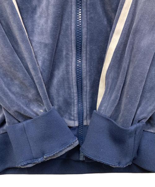 adidas（アディダス）adidas (アディダス) ベロアトラックジャケット ネイビー サイズ:SIZE XSの古着・服飾アイテム