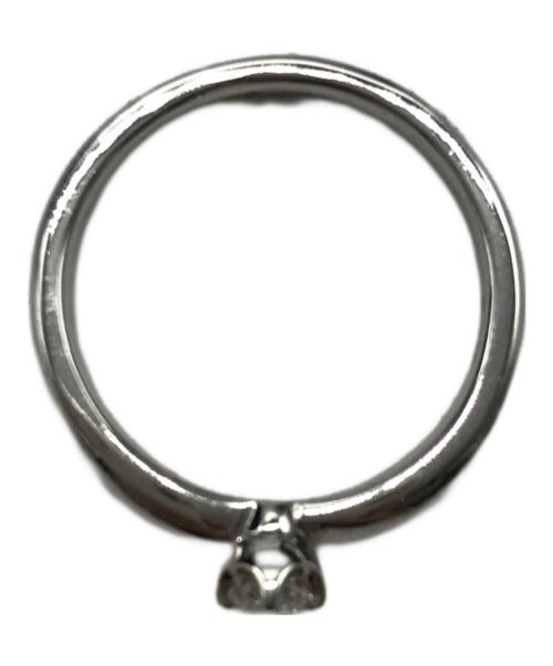 4℃（ヨンドシー）4℃ (ヨンドシー) プラチナダイヤリング サイズ:10号の古着・服飾アイテム