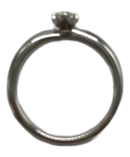 4℃（ヨンドシー）4℃ (ヨンドシー) プラチナダイヤリング サイズ:10号の古着・服飾アイテム