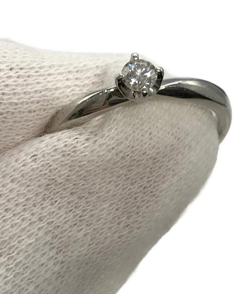 4℃（ヨンドシー）4℃ (ヨンドシー) プラチナダイヤリング サイズ:10号の古着・服飾アイテム