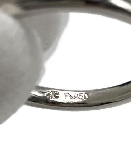 4℃（ヨンドシー）4℃ (ヨンドシー) プラチナダイヤリング サイズ:10号の古着・服飾アイテム