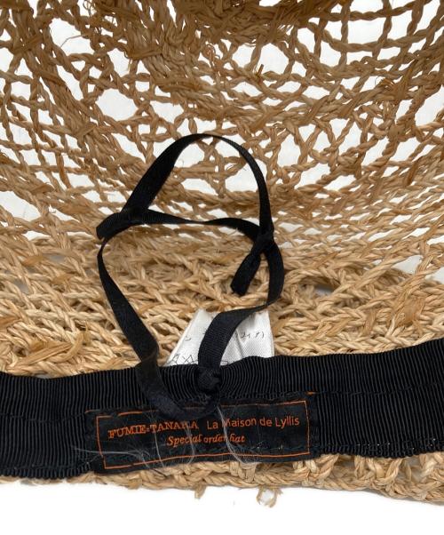 FUMIE=TANAKA（フミエタナカ）FUMIE=TANAKA (フミエタナカ) ハット ベージュの古着・服飾アイテム