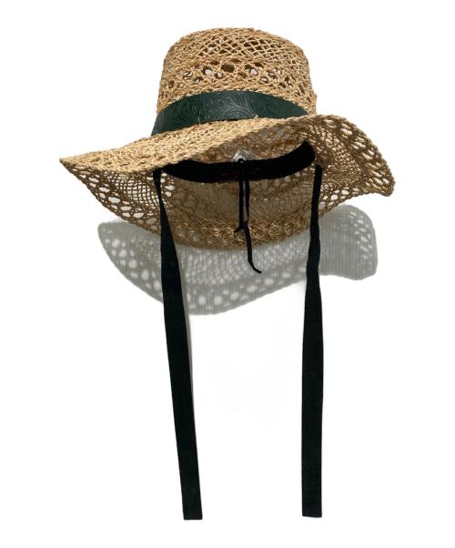 FUMIE=TANAKA（フミエタナカ）FUMIE=TANAKA (フミエタナカ) ハット ベージュの古着・服飾アイテム