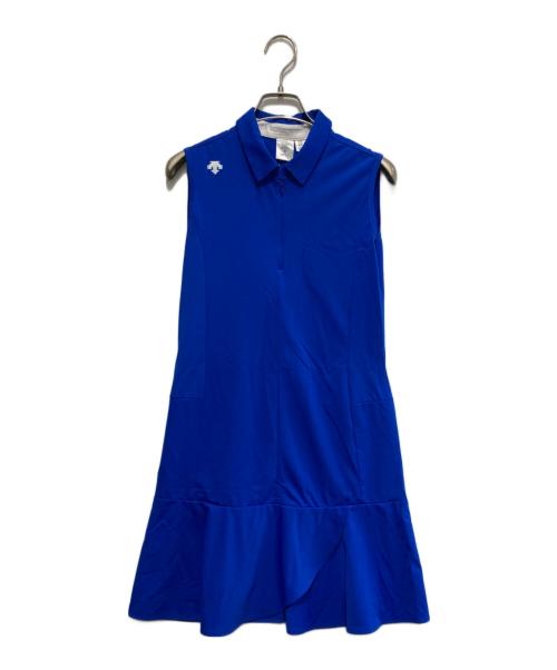 DESCENTE（デサント）DESCENTE (デサント) ノースリーブワンピース ブルー サイズ:XSの古着・服飾アイテム