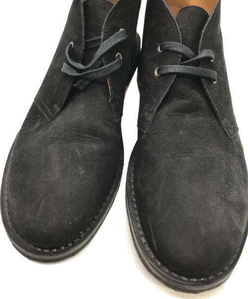 SAINT LAURENT（サンローラン）Saint Laurent (サンローラン) スウェードチャッカーブーツ ブラック サイズ:43の古着・服飾アイテム