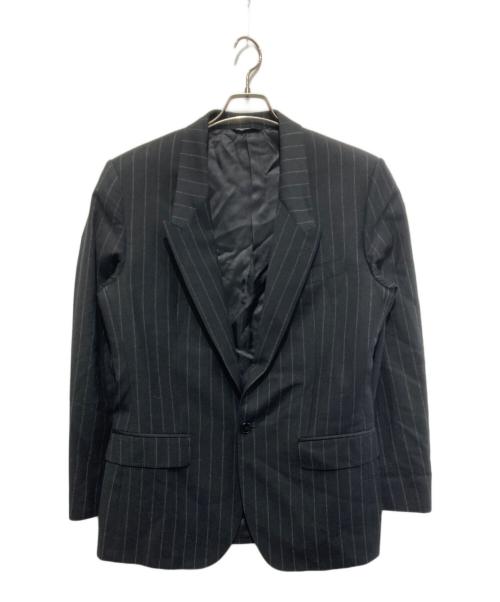 DOLCE & GABBANA（ドルチェ＆ガッバーナ）DOLCE & GABBANA (ドルチェ＆ガッバーナ) セットアップスーツ ブラック サイズ:7Rの古着・服飾アイテム