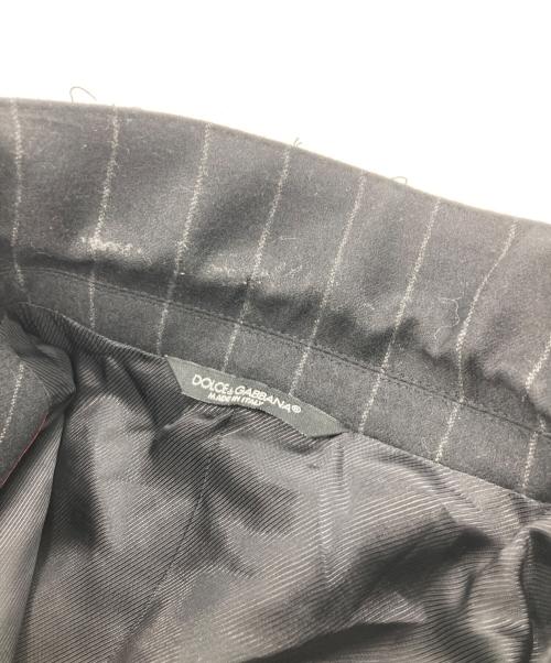 DOLCE & GABBANA（ドルチェ＆ガッバーナ）DOLCE & GABBANA (ドルチェ＆ガッバーナ) セットアップスーツ ブラック サイズ:7Rの古着・服飾アイテム