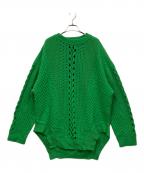 MAISON SPECIALメゾンスペシャル）の古着「厚手セーター」｜グリーン