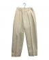 MARKA（マーカ）の古着「チノトラウザー」｜アイボリー