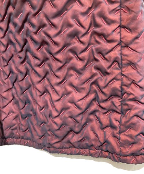 create clair（クリエイト クレイル）create clair (クリエイト クレイル) スモッキングキルティングスカート ボルドー サイズ:Mの古着・服飾アイテム