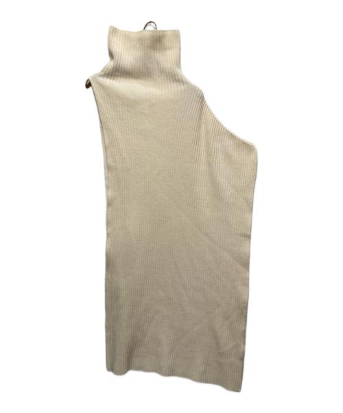 Ujoh（ウジョー）Ujoh (ウジョー) ハイネックポンチョ アイボリー サイズ:2の古着・服飾アイテム