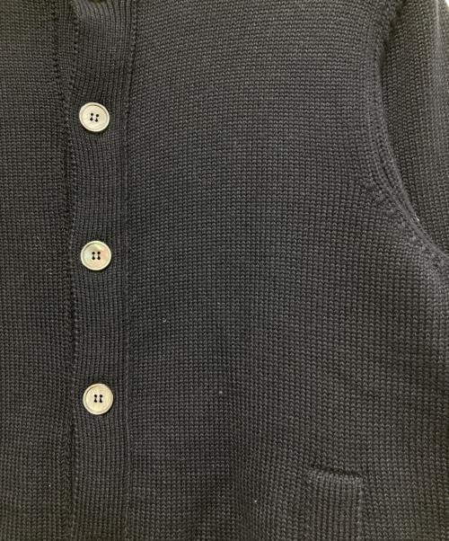 Zanone（ザノーネ）Zanone (ザノーネ) スタンドカラーカーディガン ネイビー サイズ:48の古着・服飾アイテム