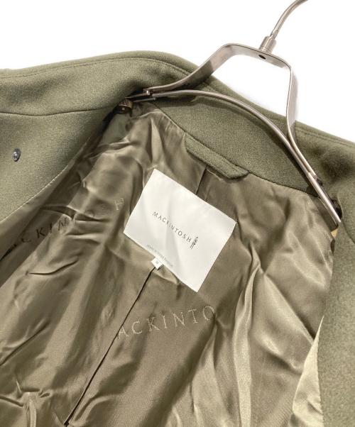 MACKINTOSH（マッキントッシュ）MACKINTOSH (マッキントッシュ) ソフトウールコート オリーブ サイズ:38の古着・服飾アイテム