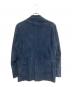 EMMETI (エンメティ) スウェードロングダブルジャケット ネイビー サイズ:48：20000円