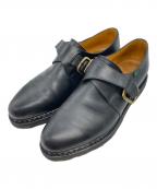 PARABOOT×BEAMSパラブーツ×ビームス）の古着「モンクストラップシューズ」｜ブラック